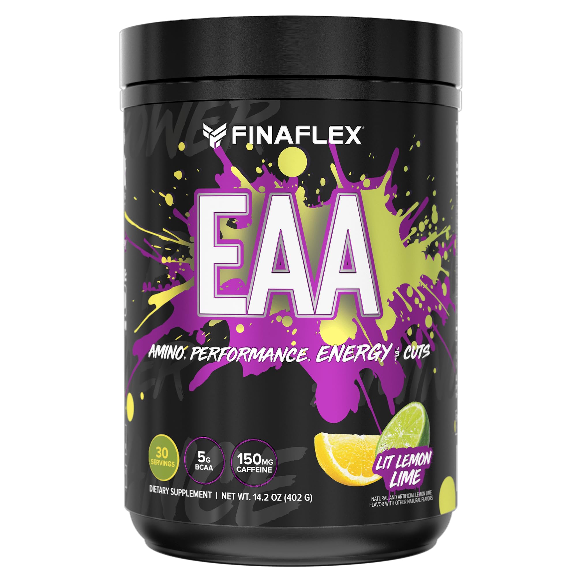 FINAFLEX EAA Hardcore Citron-Lime — bouteille prête pour entraînement soutenu.