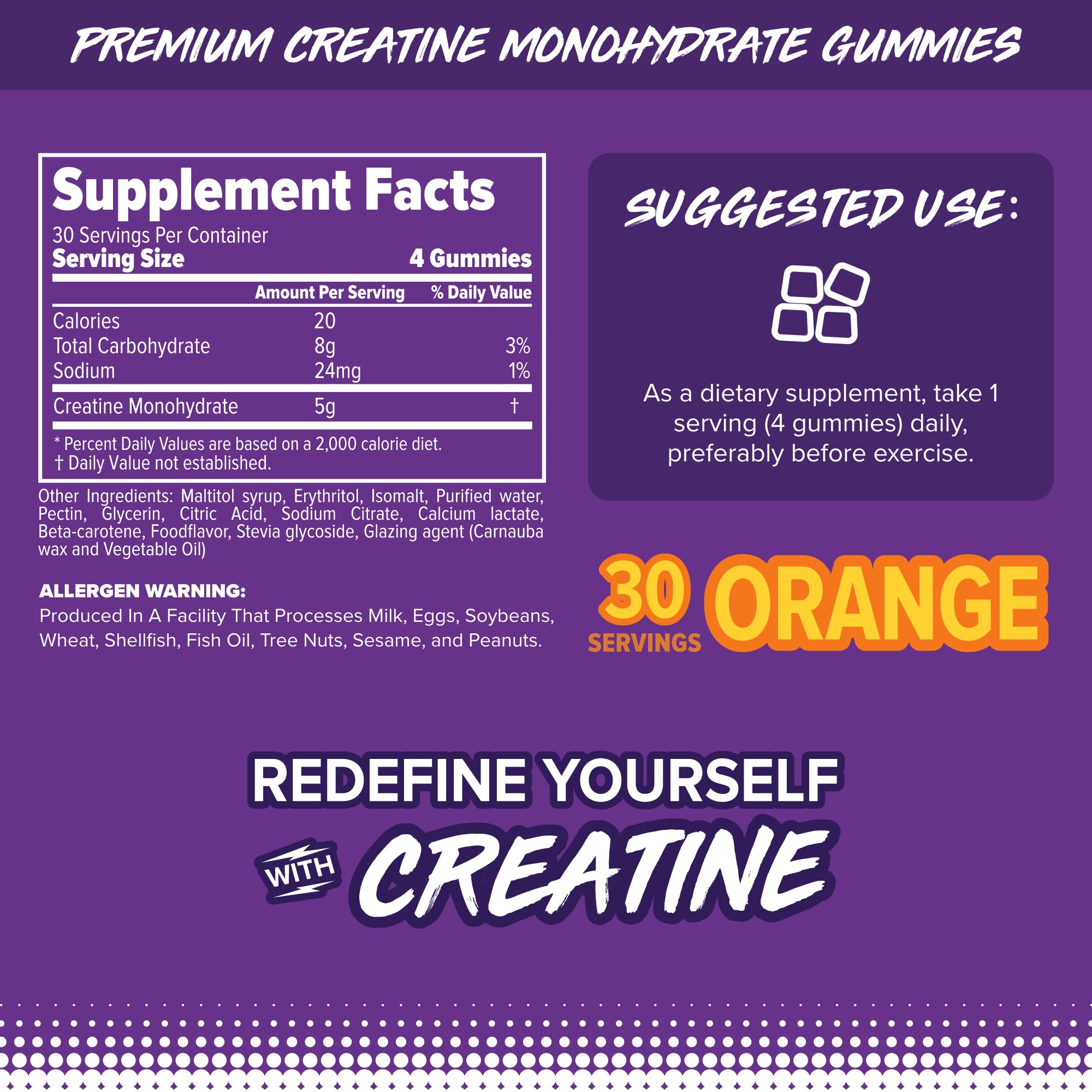 Gommes orange FINAFLEX en gros-plan, texture gélifiée idéale pour l'entraînement.