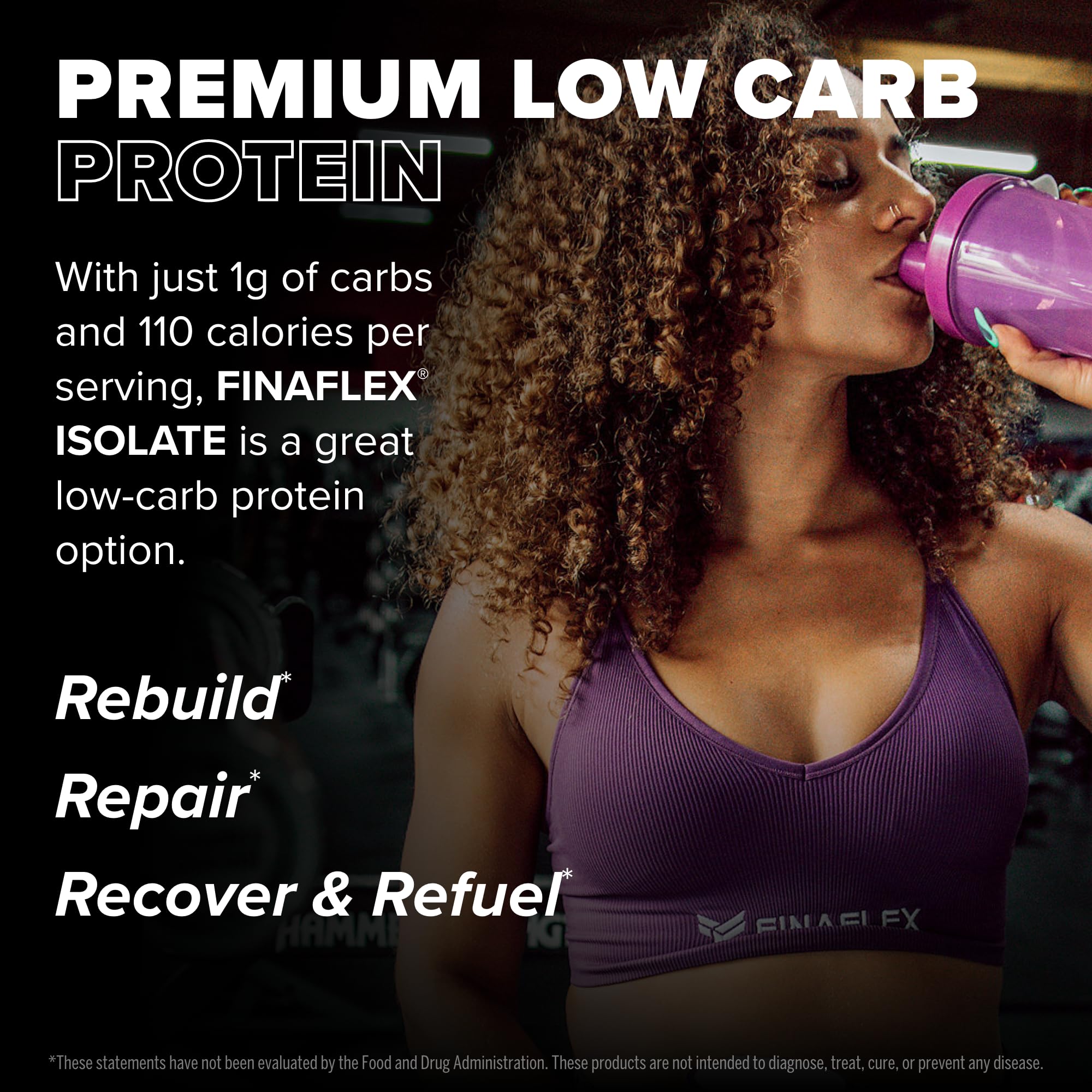FINAFLEX Isolate dose-cuillère visible, portions constantes pour macros