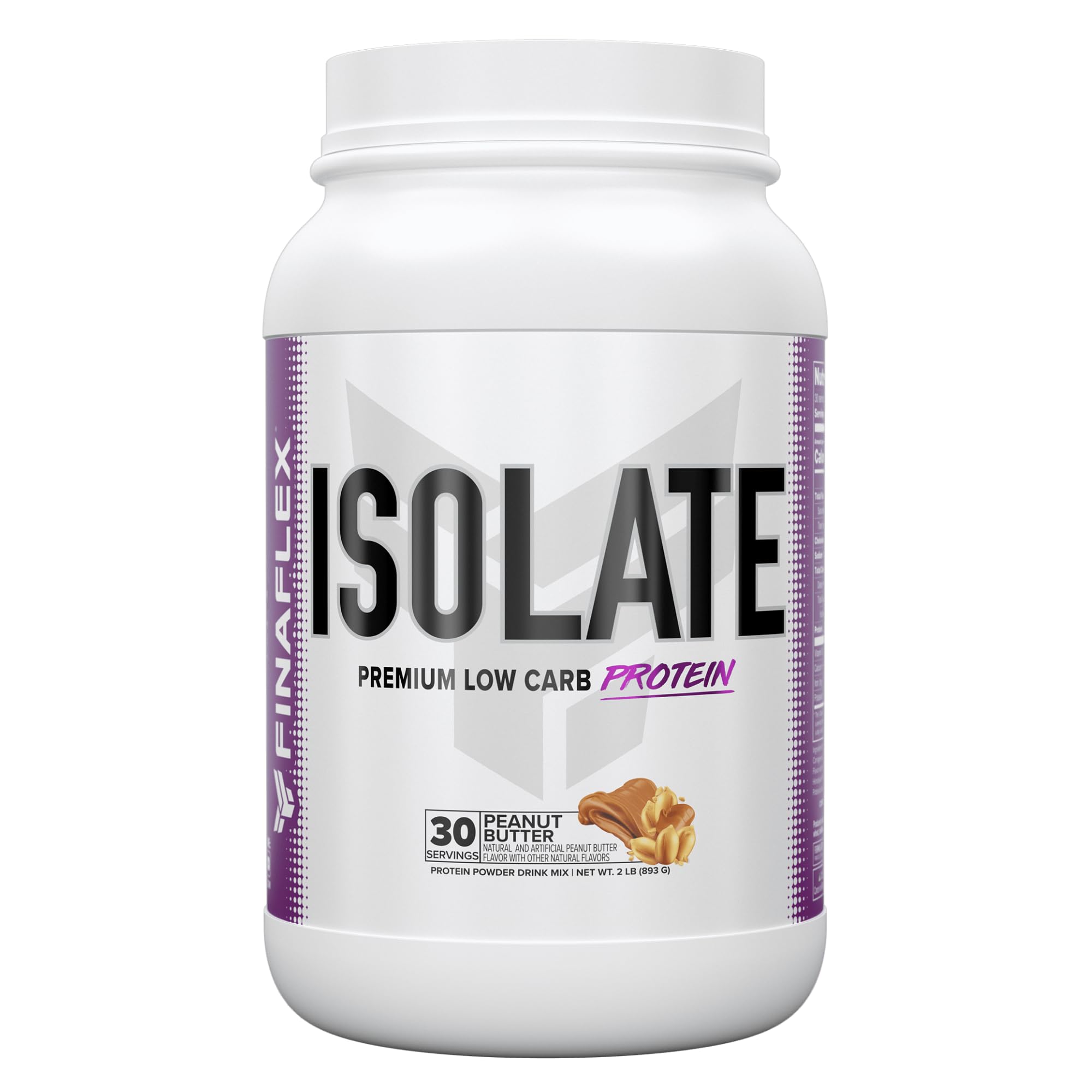 FINAFLEX Isolate emballage beurre d'arachide, shake protéiné idéal après l'entraînement