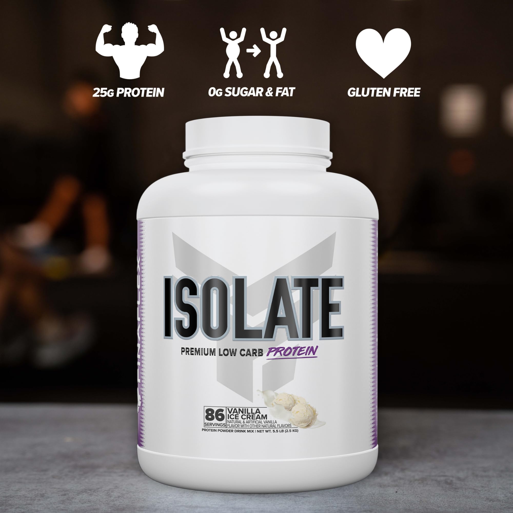 FINAFLEX Isolate vanille utilisé dans dessert pudding, plaisir sans sucre.