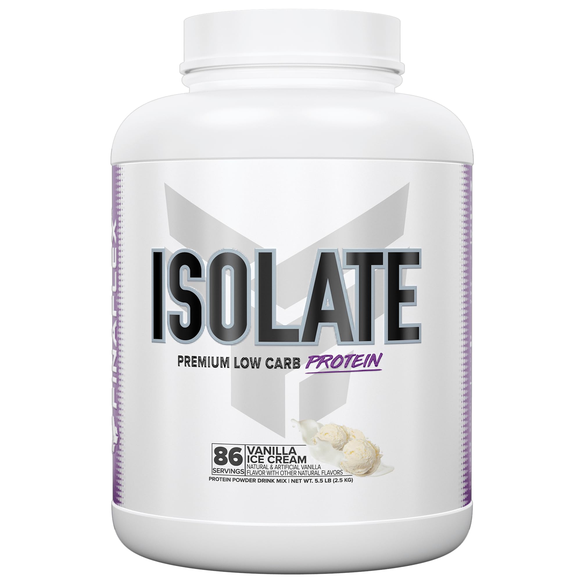 FINAFLEX Isolate vanille poudre, protéine iso pratique après entraînement et récupération.