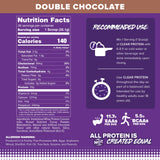 FINAFLEX Protéine claire chocolat double — shake lisse après l’entraînement