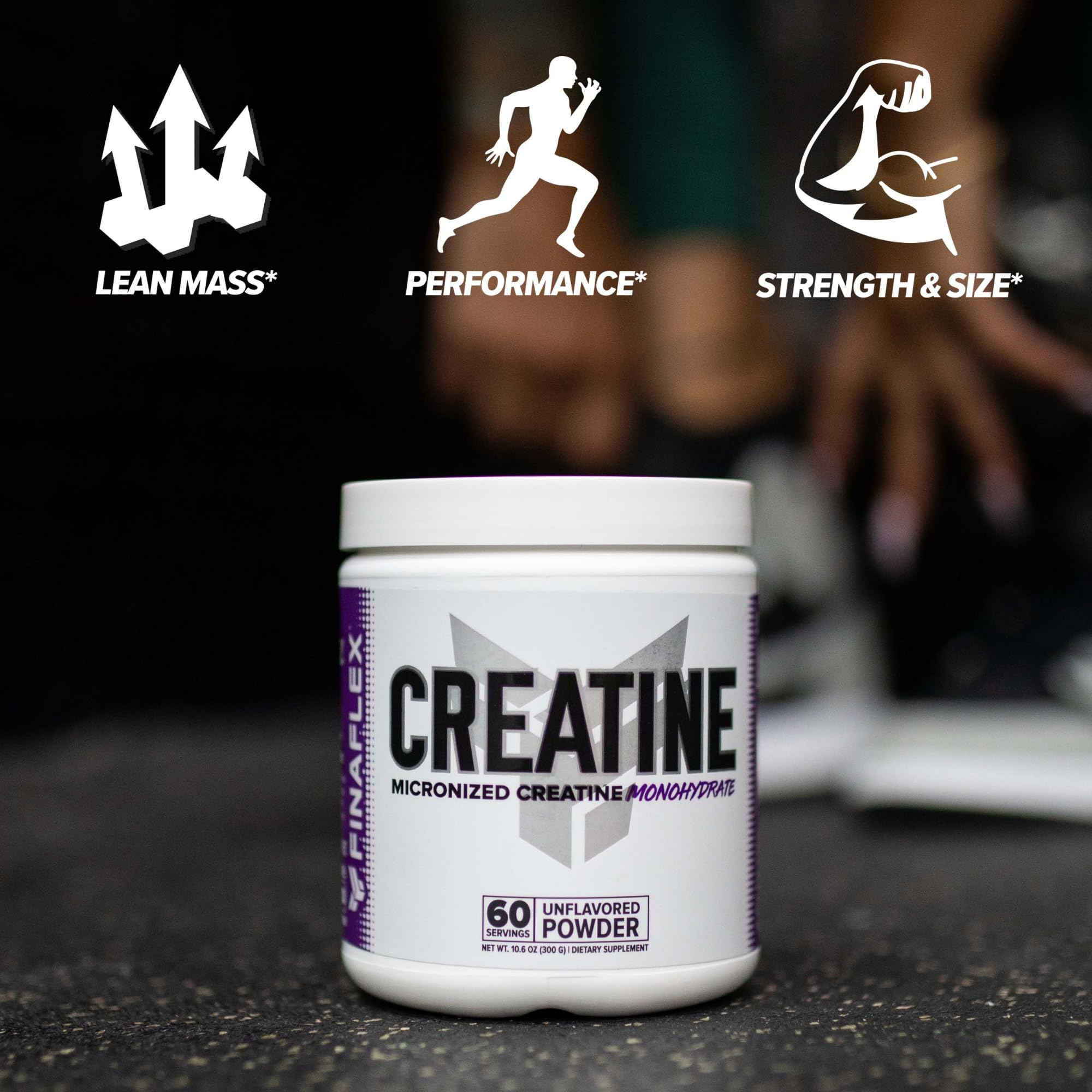 FINAFLEX Pure Creatine, mélange dans un shaker, performance soutenue.