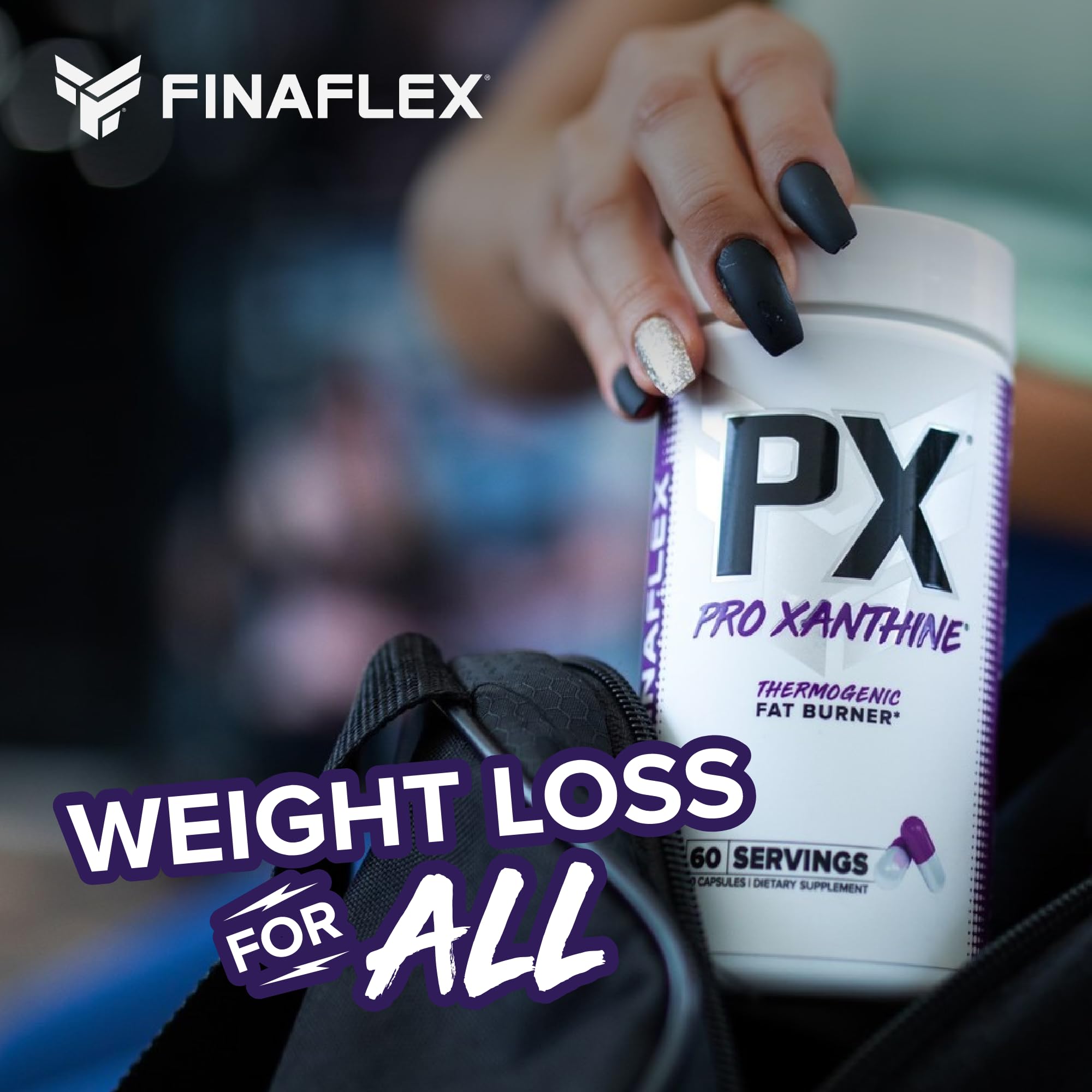 FINAFLEX PX PRO Xanthine – emballage boîte, design sobre et informatif.