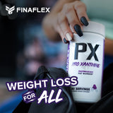 FINAFLEX PX PRO Xanthine – emballage boîte, design sobre et informatif.