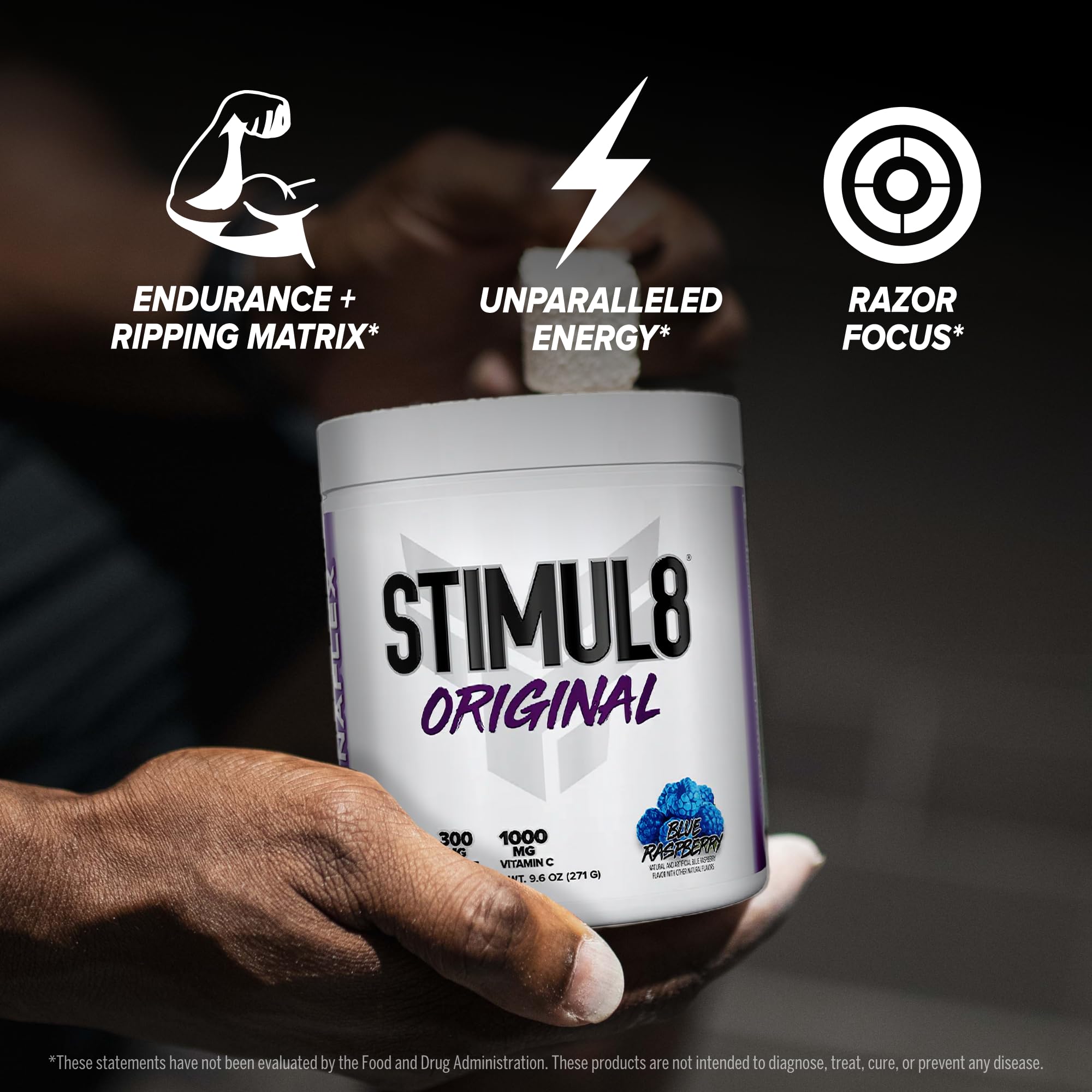 FINAFLEX STIMUL8 ingrédient-mélange pré-entraînement – focus accru
