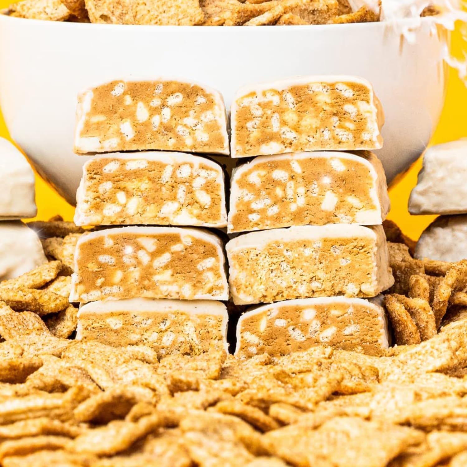 Assortiment de six barres Anabar, variété de saveurs délicieuses.