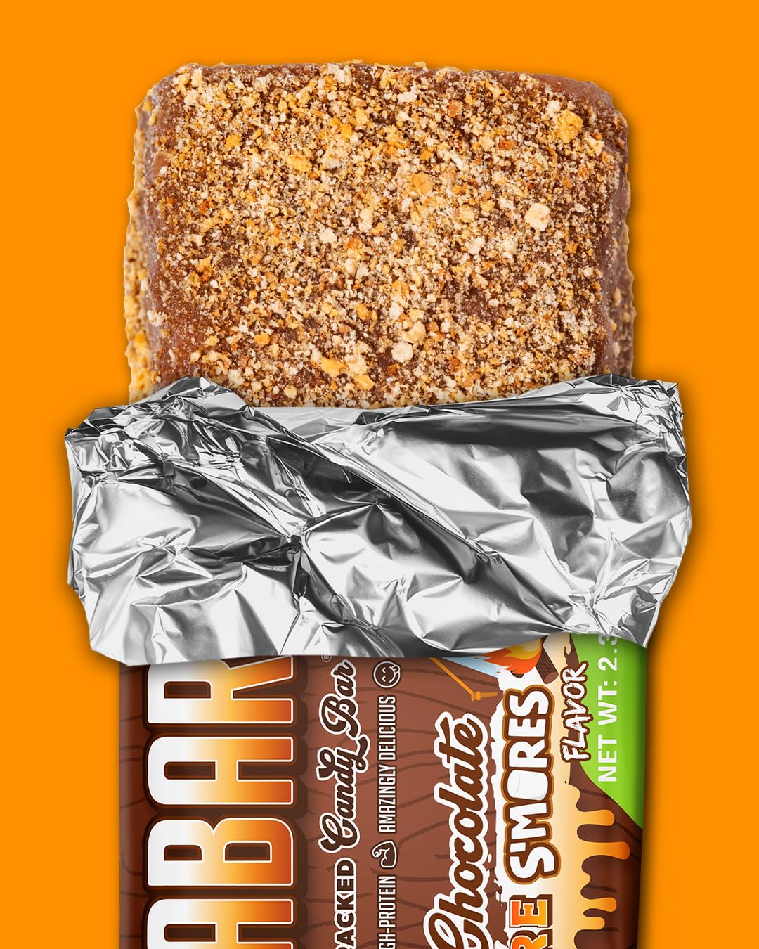 Barre Final Boss Anabar avec 20 g de protéine, snack pratique et soutenant l'activité.