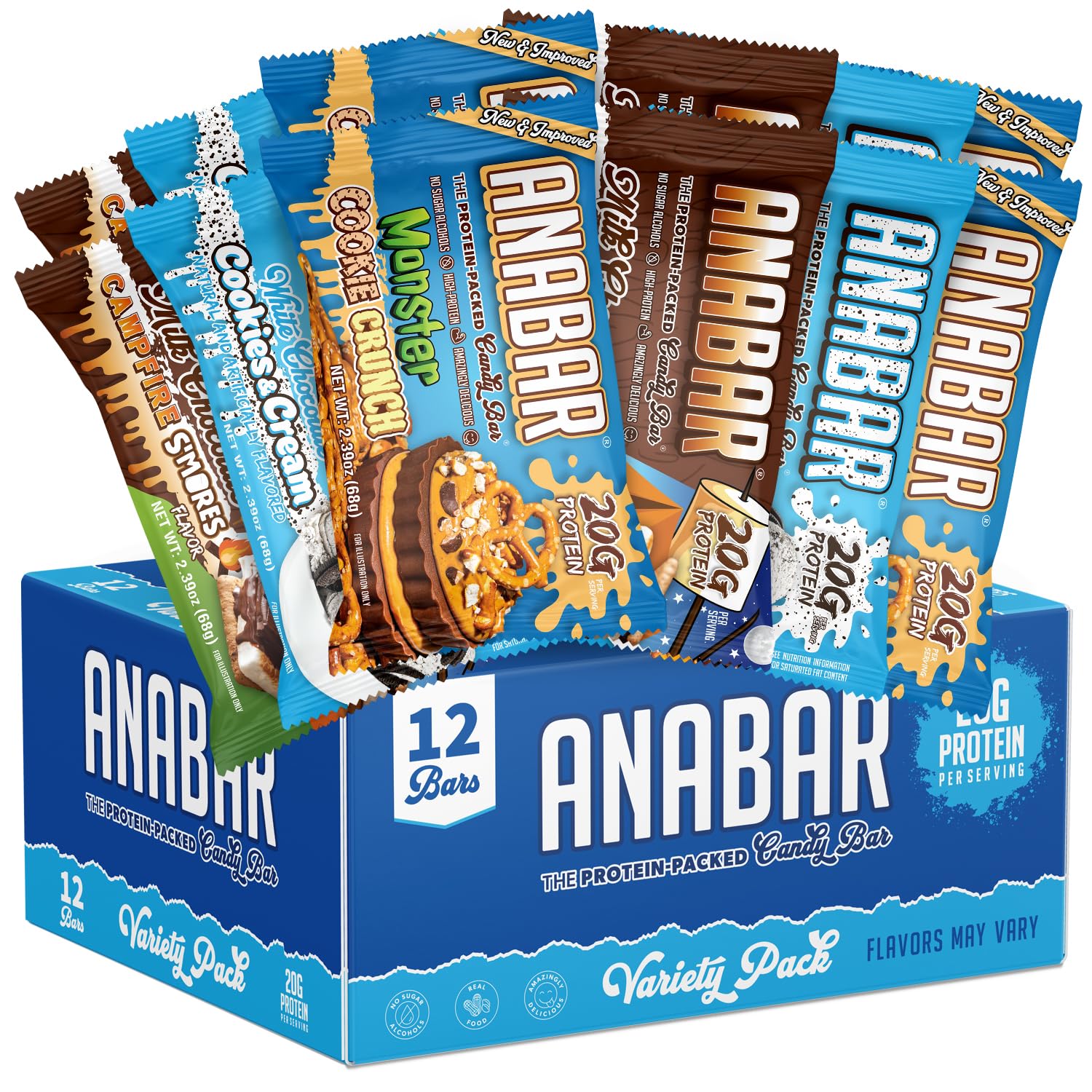 Final Boss Performance Anabar: enrobage chocolat authentique pour une collation riche.