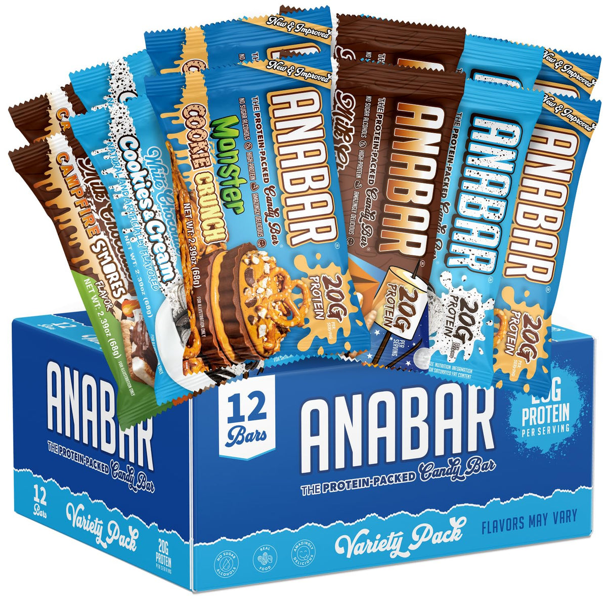 Final Boss Performance Anabar: enrobage chocolat authentique pour une collation riche.
