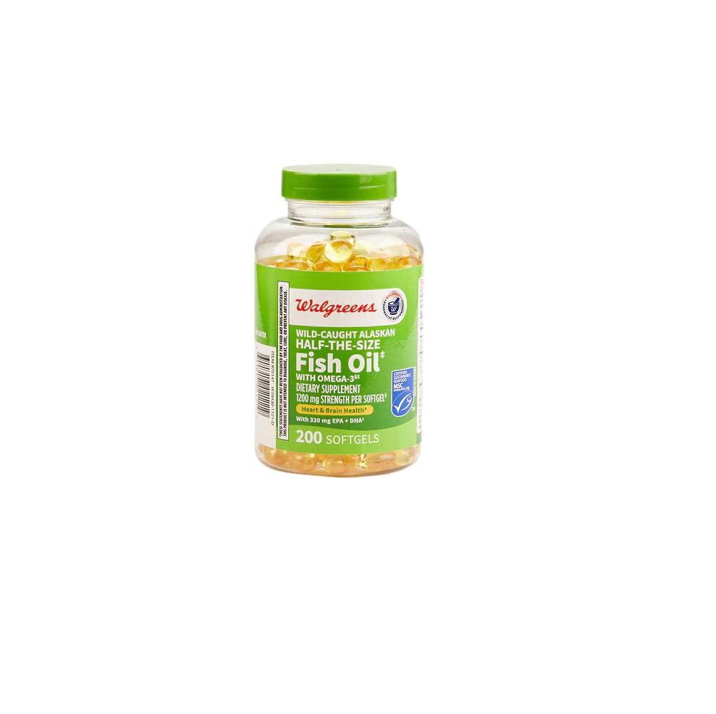 Capsules molles Finest Nutrition 1200 mg, faciles à intégrer à un repas quotidien.