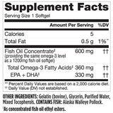 Finest Nutrition gélules huile poisson 1200 mg — format pratique pour votre routine.