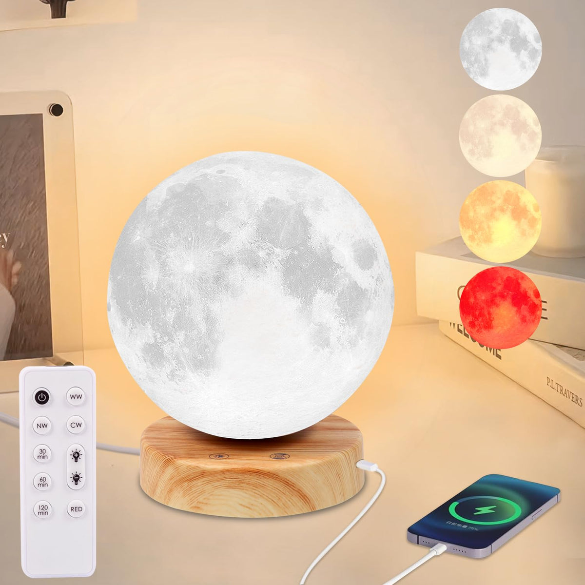 Finezeal lampe luminothérapie 10000 lux pour une lumière naturelle à domicile