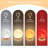Finezeal lampe luminothérapie trois températures pour personnaliser l’ambiance