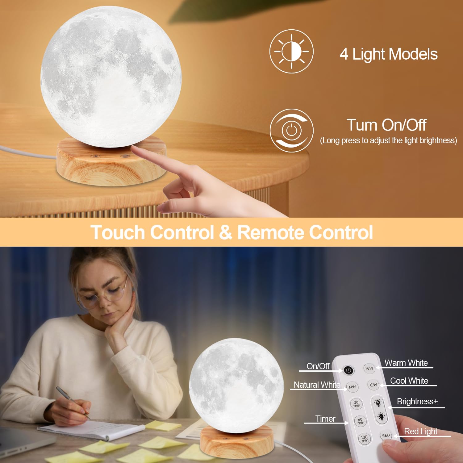 Finezeal lumière 670 nm et contrôle à distance pratique