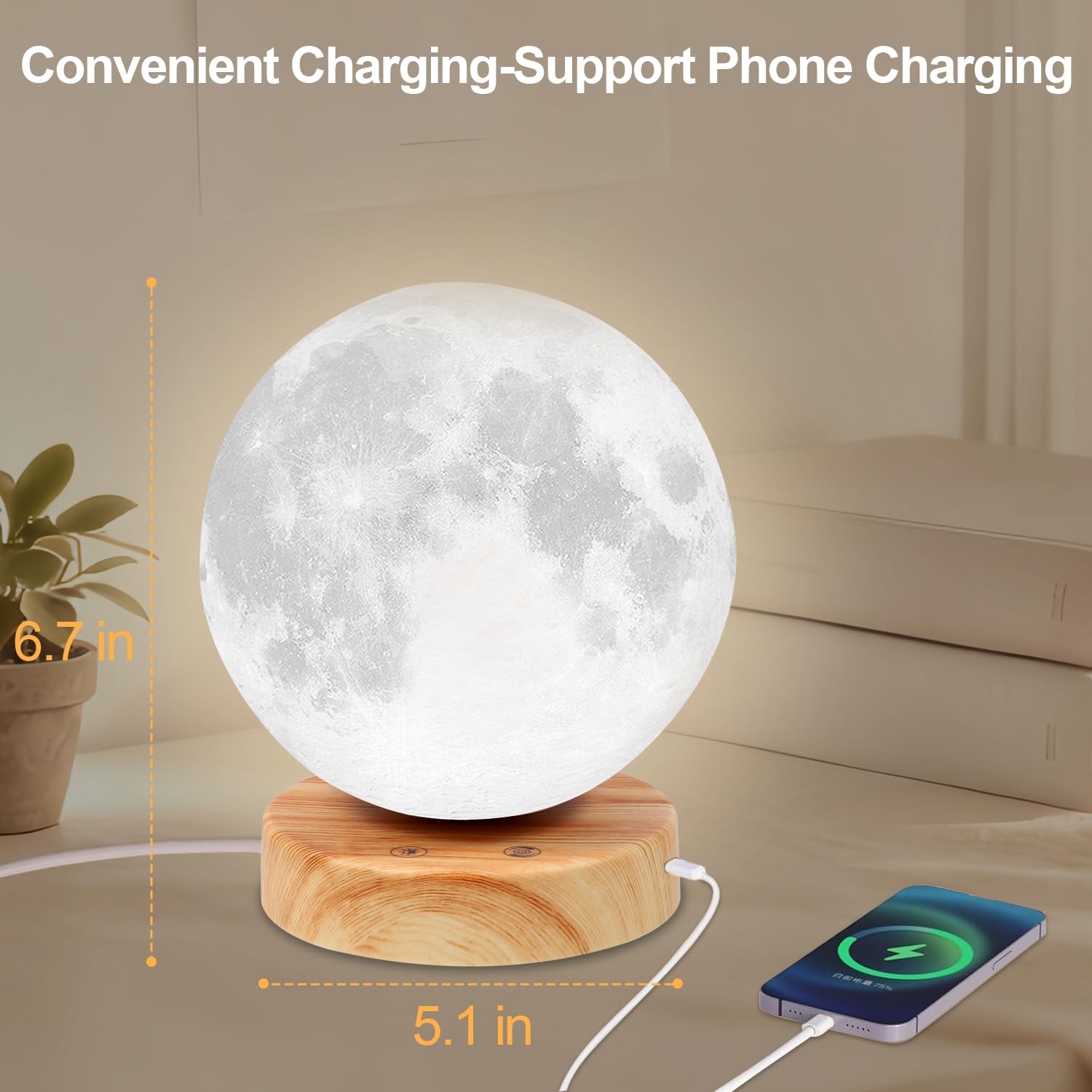 Finezeal lampe adaptée bureau et chambre