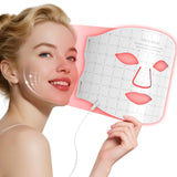 Fiogeo masque luminothérapie visage rouge pour un éclat potentiel du teint