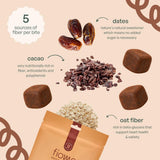 Fiome Fiber Bites pot 30 portions, économie et simplicité.
