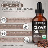 Diffusion Fiora Naturals huile clou de girofle pour ambiance épicée.