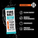 Fire Science Fire Salt Hydration Sticks, emballage portable — solution légère pour l effort