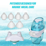 Coussinets nasaux silicone FireAnt – trois tailles pour un ajustement confortable.