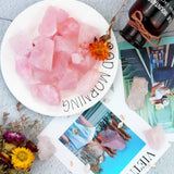 FIREBOOMOON quartz rose lapidaire, utile pour travail précis et polissage.