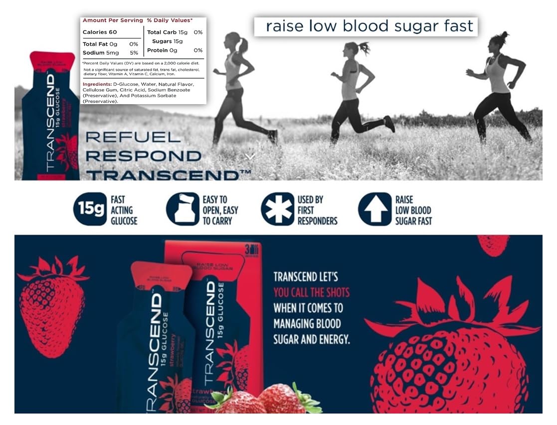 First Aid Global Transcend gel fraise 15 g : saveur naturelle et énergie accessible.