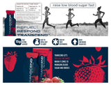 First Aid Global Transcend gel fraise 15 g : saveur naturelle et énergie accessible.