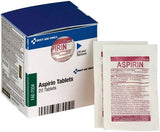 Aspirine First Aid Only – sachets individuels pratiques pour fièvre et douleurs