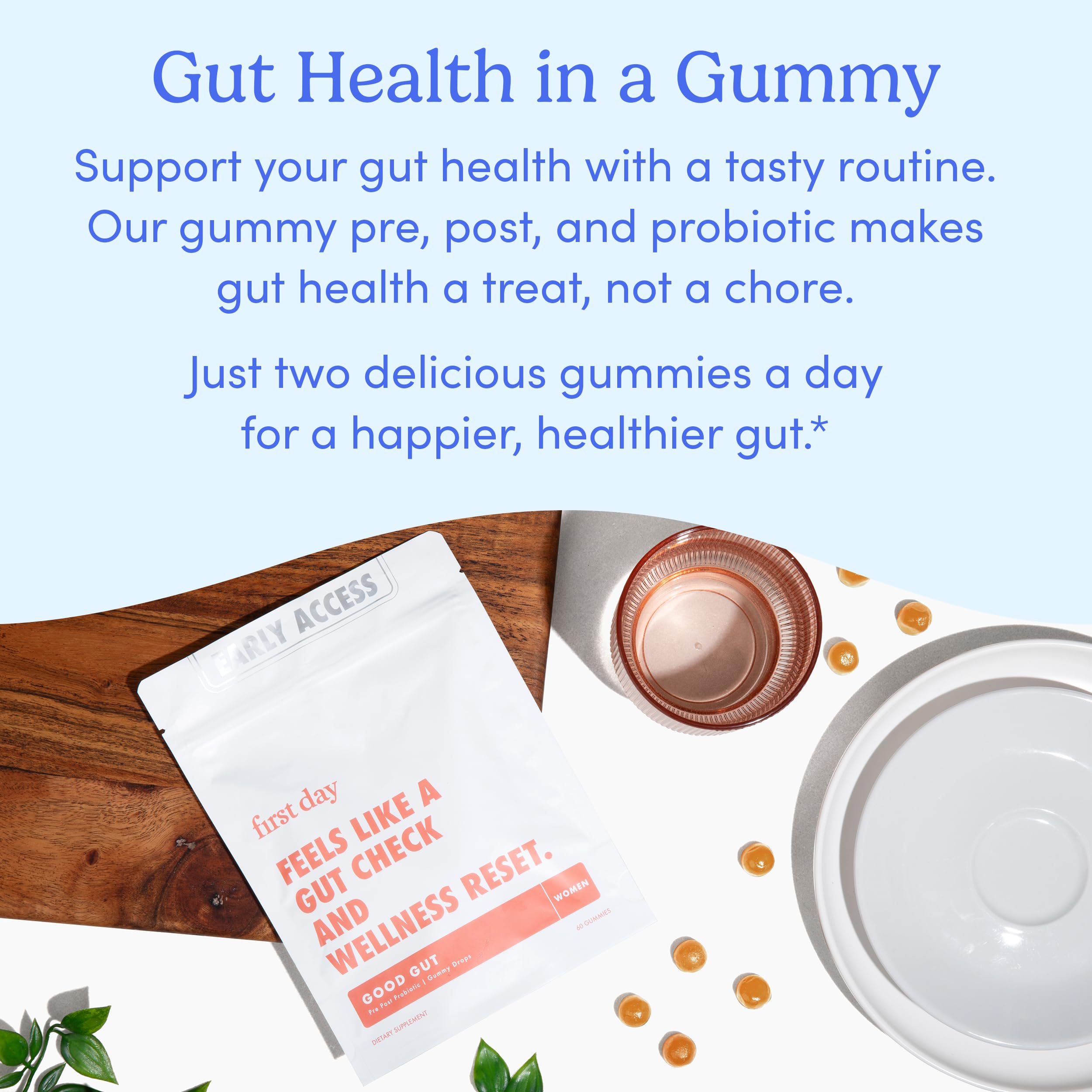 Gummies FIRST DAY favorise beauté et peau saine