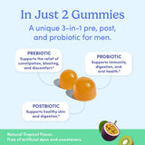 FIRST DAY immunité pour homme, gummies, soutien potentiel