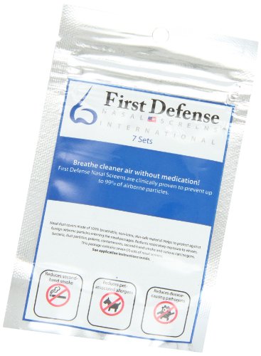 First Defense Nasal Screens : démonstration d’usage quotidien durant 24h