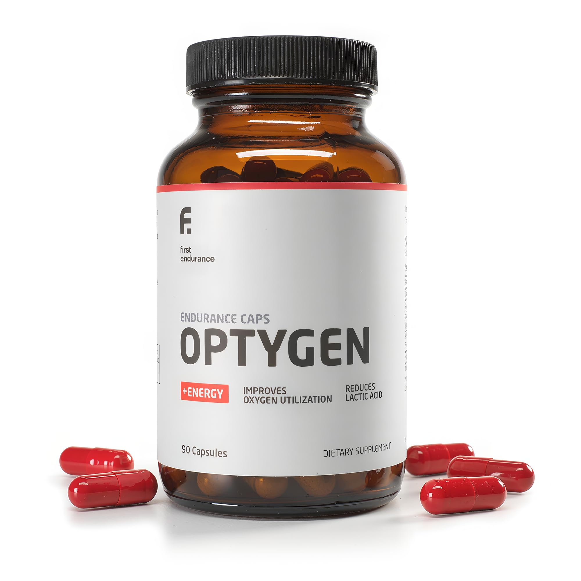 FIRST ENDURANCE OPTYGEN – Bouteille et versement pour soutenir l'endurance pendant l'entraînement.