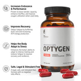 FIRST ENDURANCE OPTYGEN – Capsules faciles à prendre pour soutenir l'énergie et la récupération.
