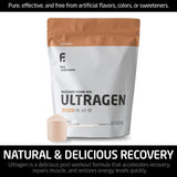 Ultragen saveurs Cappuccino ou Vanille pour un plaisir post-entraînement.