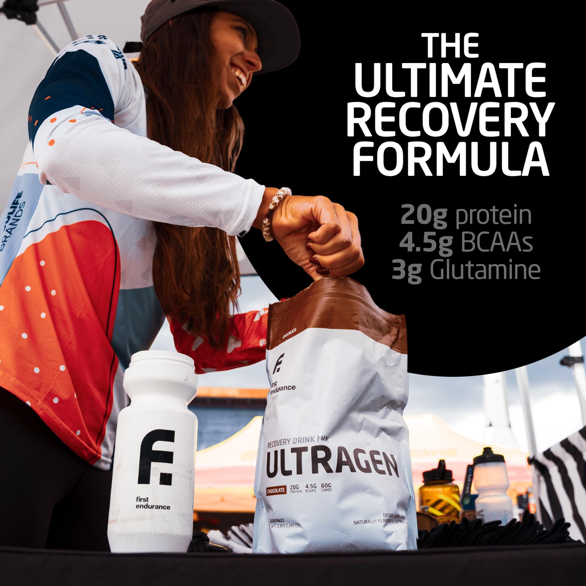 Utilisation Ultragen pour sportifs chocolat après course ou vélo