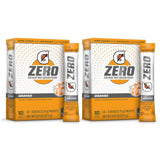 First Leaf G Zero, sachets poudre saveur orange pour une hydratation sans sucre pendant l'entraînement.