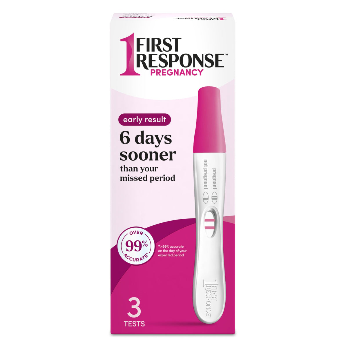 FIRST RESPONSE tiges-de-test : détection précoce rapide et pratique.