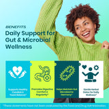 FIRSTORGANIC Candida Cleanse - capsules quotidiennes pour un éventuel confort digestif.