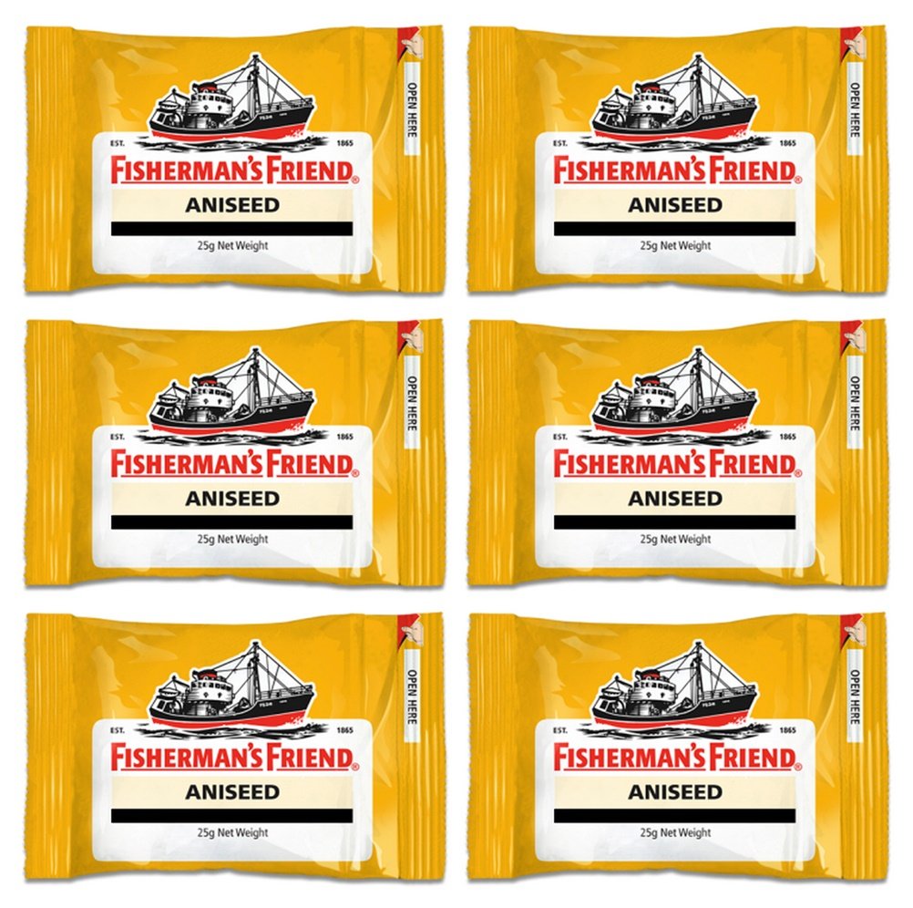 Fishermans Friend lozenges anis, emballage ouverture rapide pour déplacements