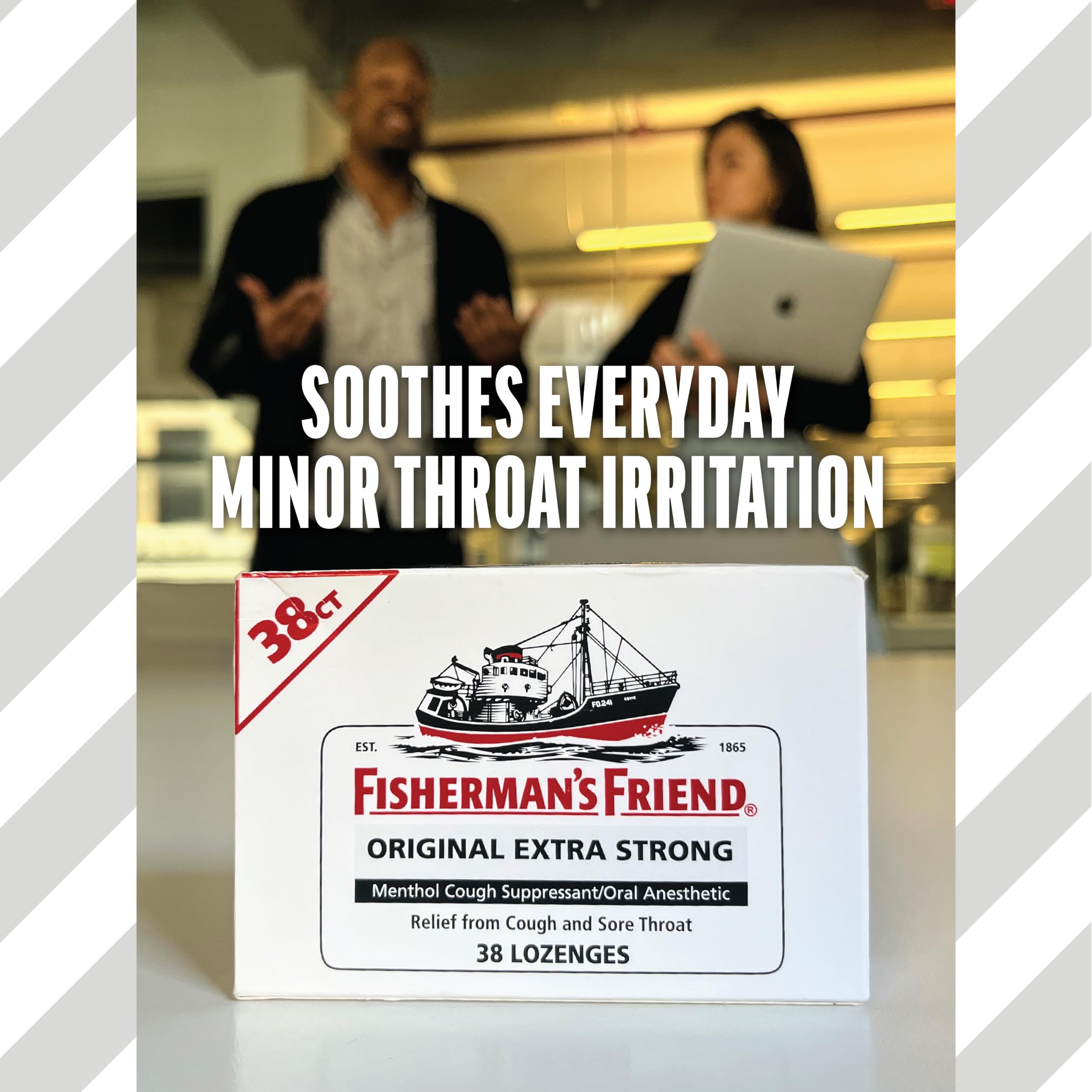 Fisherman's Friend Original Extra Fort vegan et sans gluten