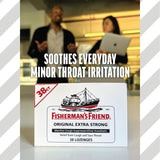 Fisherman's Friend Original Extra Fort vegan et sans gluten