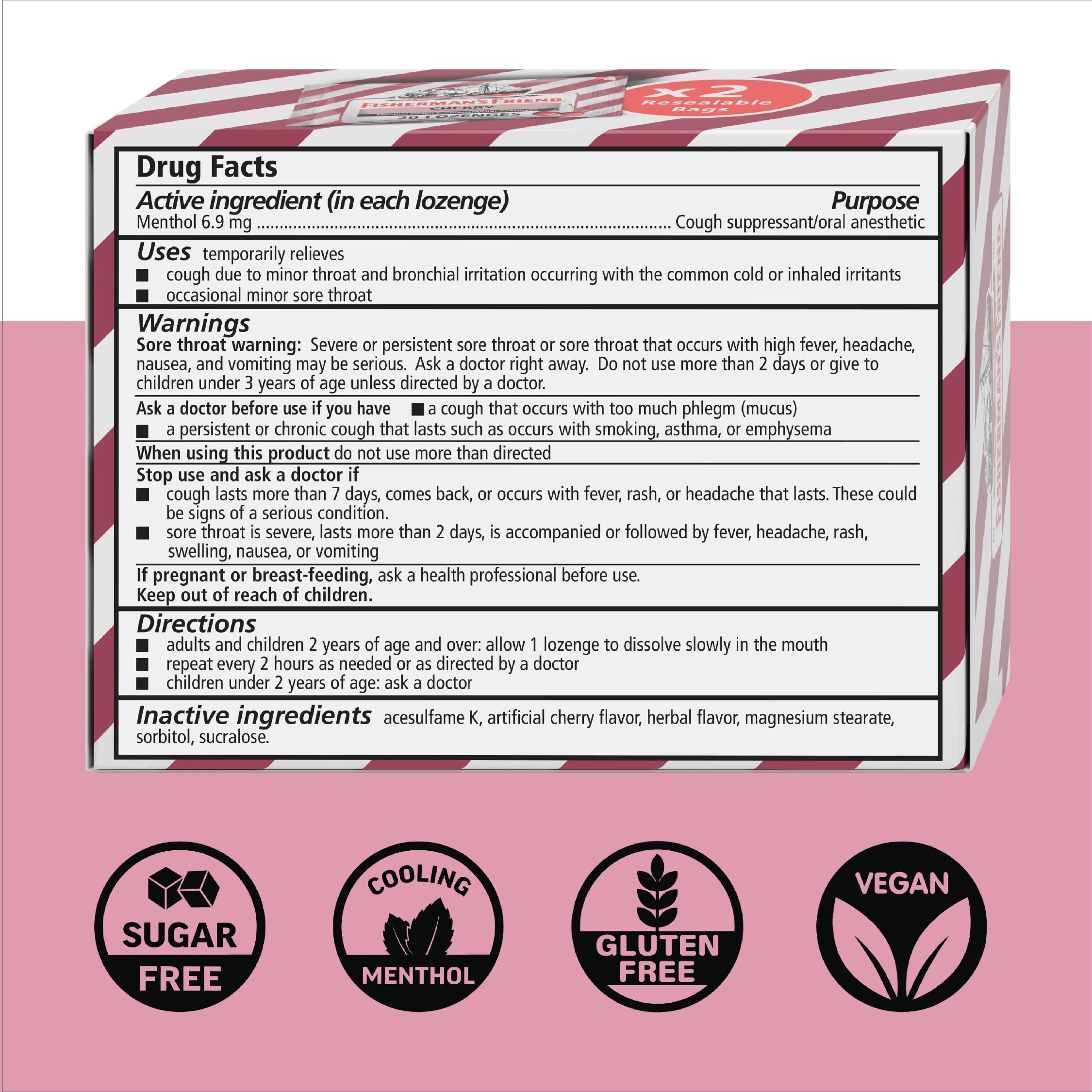 Fisherman's Friend pack six boîtes, solution durable pour le quotidien.