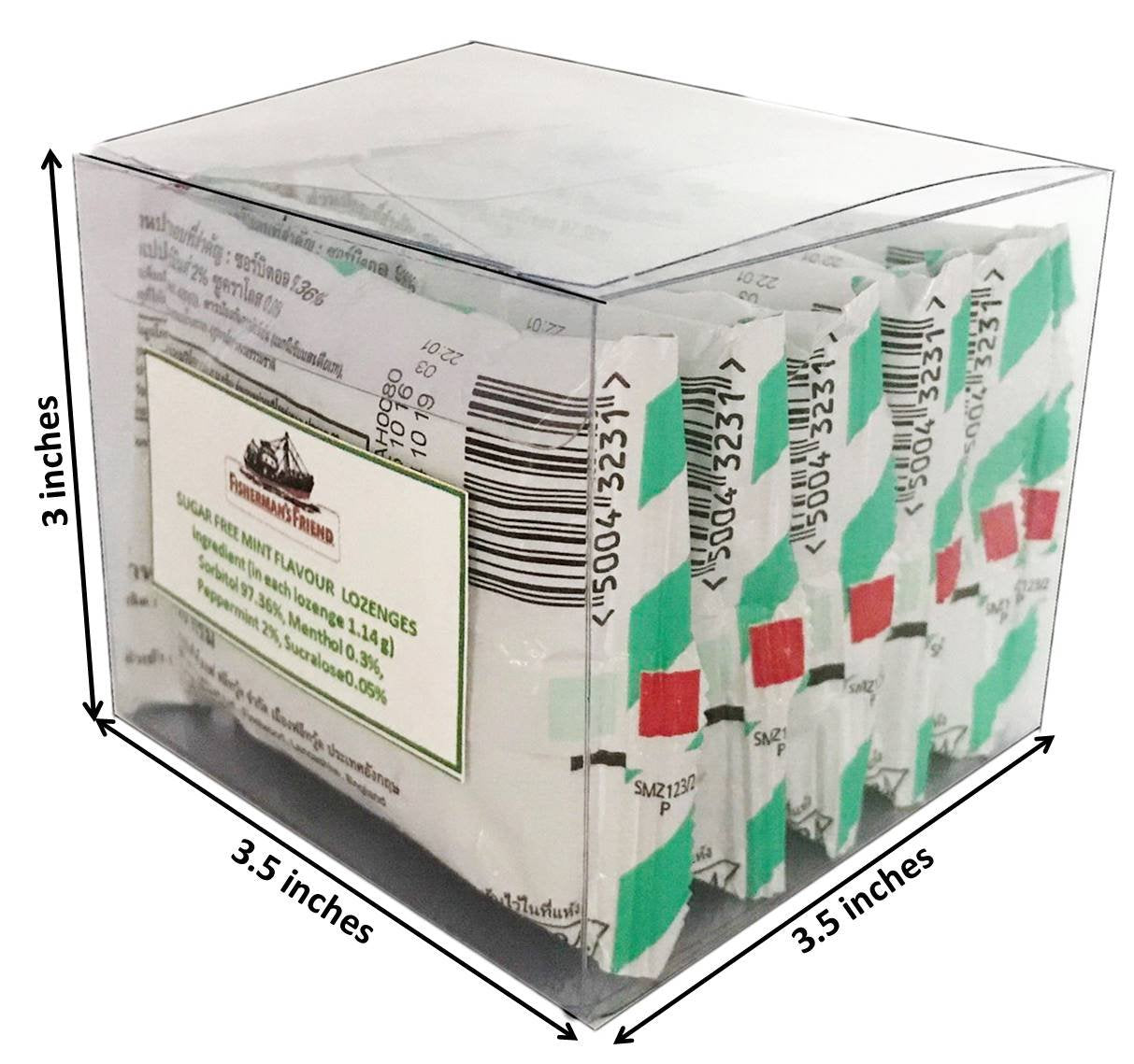 Boîte Fisherman's Friend pastilles menthe sans sucre usage pratique au quotidien