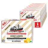 Fisherman's Friend Sans Sucre – boîtes 6, rafraîchissement pratique pour gorge irritée en déplacement
