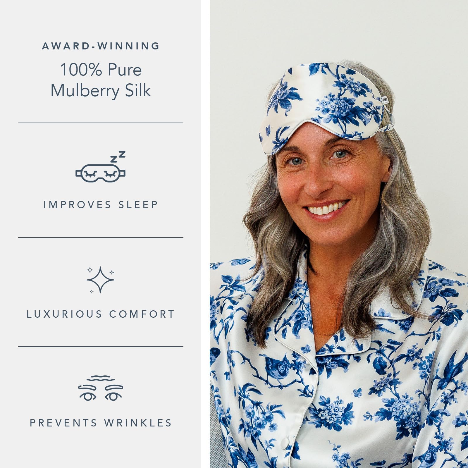 Masque Fishers Finery douceur et réduction des frottements pour le repos nocturne