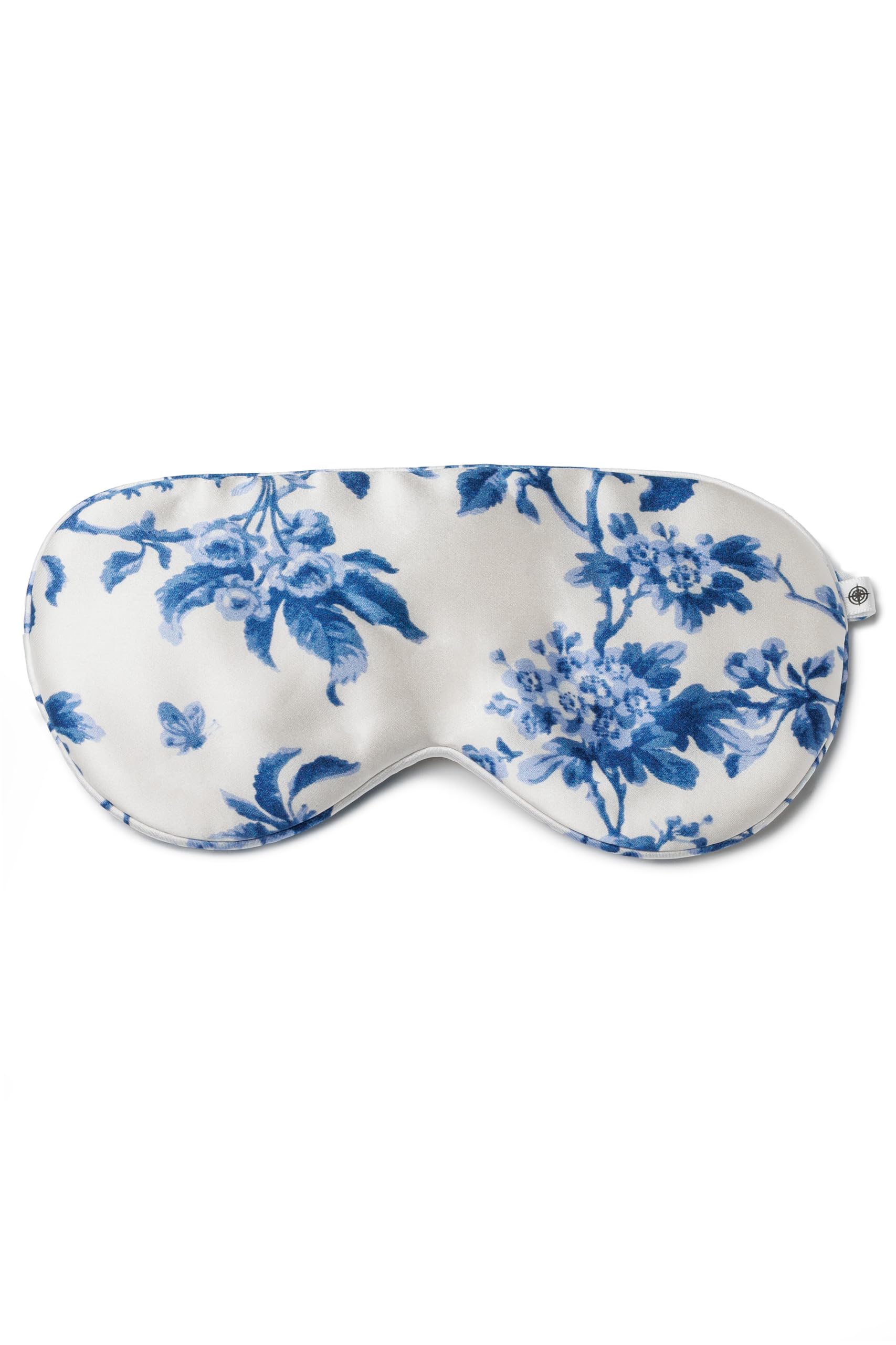 Masque Fishers Finery en soie Mulberry 25 momme avec réglage du bandeau pour confort