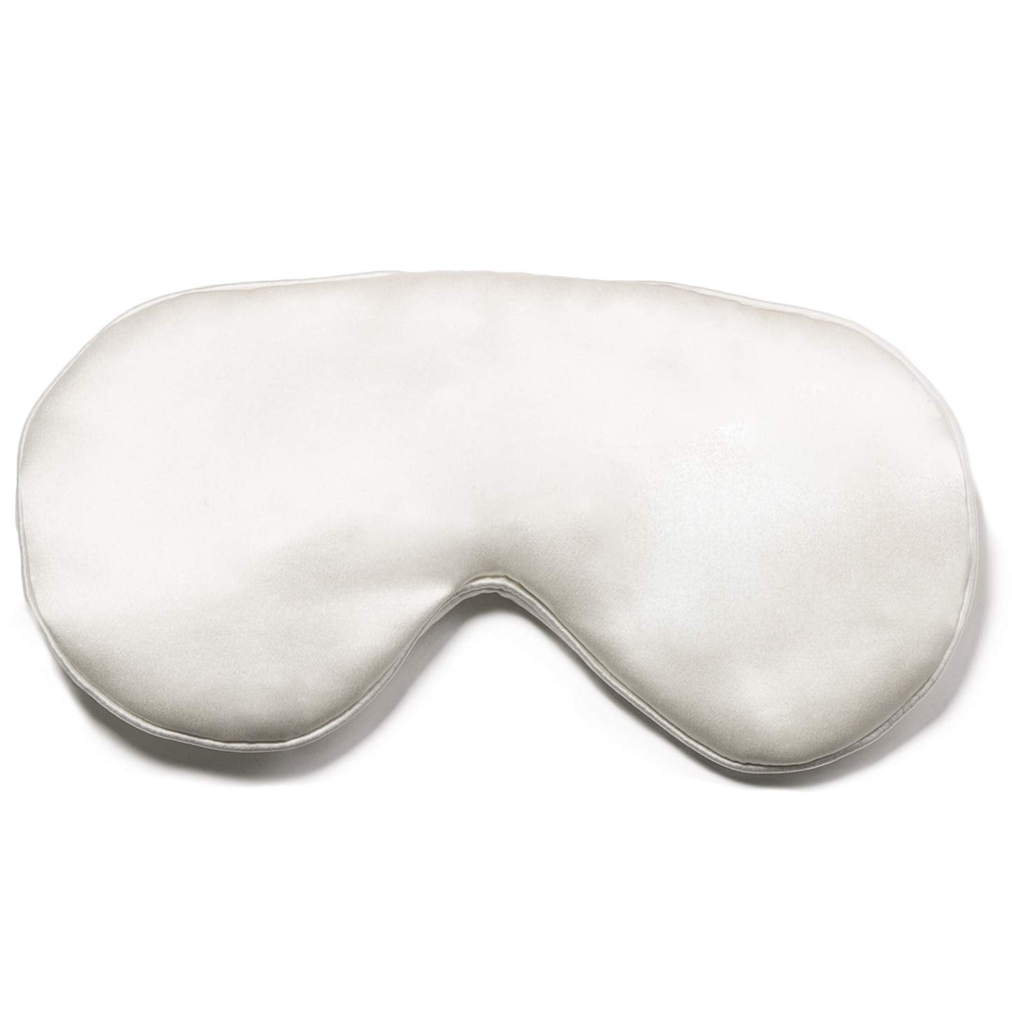 Masque Fishers Finery en soie 25 momme, texture douce pour le visage.