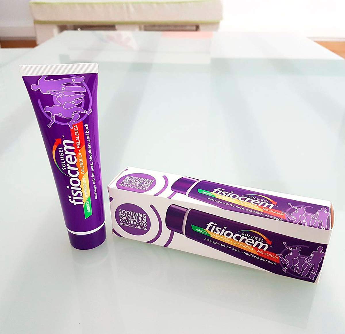 Fisiocrem Solugel Menthol - sensation frais pour muscles après l'effort.